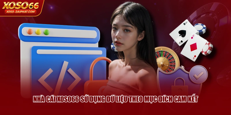 Nhà cái XOSO66 sử dụng dữ liệu theo mục đích cam kết